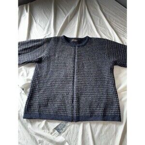 Woolrich Women’s Green Full Zip Up Cardigan Sweater 100% Wool Size M